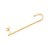 Brinco Rommanel Ear Climber Com Aro Trabahado Por Pequenos Riscos E Esfera De 4,0 Mm Nas PontasMed 5,9 Cm X 0,2 Cm(Joia - Imagem 2