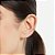 Brinco Rommanel Piercing De Pressão Formato De Ondas Med 1,1 Cm De Diâmetro - Imagem 3