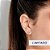 Brinco Rommanel Composto Por 4 Estrelas E 2 Luas (Par) Med 1,1 Cm X 1,0 Cm - Imagem 4
