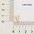 Brinco Rommanel Composto Por 4 Estrelas E 2 Luas (Par) Med 1,1 Cm X 1,0 Cm - Imagem 3