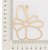 Maxi Brinco Rommanel Formato Flor,Med 8,7 Cm X 6,7 Cm (Joia Licen, Coleção Ana Hickmann) - Imagem 3