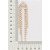 Maxi Brinco Rommanel Cascata Cravejado Por 282 Zircônias De 3,0 Mm,Med 9,9 Cm X 2,6 Cm - Imagem 3