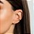 Brinco Piercing De Pressão Cravejado Por 3 Zircônias De 1,0 Mm, 2 Zircônias De 1,25 Mm, 1 Zircônia De 1,50 Mm E 1 Zircôn - Imagem 3