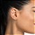 Brinco Rommanel Piercing De Pressão Para Tragus,Med 1,2 Cm X 1,1 Cm - Imagem 3