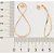 Maxi Brinco Formato Infinito,Med 4,6 Cm X 2,3 Cm - Imagem 3