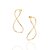 Maxi Brinco Formato Infinito,Med 4,6 Cm X 2,3 Cm - Imagem 1