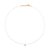 Gargantilha Rommanel Fio De Nylon Com Cristal  De 4 Mm - Ponto De Luz, Med. 40/42 Cm - Imagem 1
