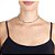 Gargantilha Rommanel "Choker" Riviera Composta Por 167 Cristais Redondos De 1,75 Mm  Med 37 Cm (Joia Licenciada Coleção - Imagem 3
