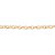 Gargantilha Rommanel Formada Por Corrente De Elos Cadeados Ovais 6X4 Mm, Fio 0,80X1,50 Mm Med 50 Cm - Imagem 2