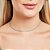 Gargantilha Rommanel Choker Riviera, Composta Por 173 Cristais De 1,75 Mm Med 40 Cm Ajustável 37 Cm(Joia Licenciada Cole - Imagem 3
