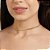 Gargantilha Rommanel Choker Formada Por Corrente 0,80 Dupla Med 40 Cm Ajustável 35 Cm - Imagem 3