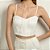 Gargantilha Rommanel Body Chain Composta Por 460 Cristais Facetados De 3,0 Mm (A Quantidade De Cristais Pode Variar),Med - Imagem 4