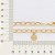 Gargantilha Rommanel Formada Por Corrente De Elo Cadeado Oval Fio 1,2 Mm, Composta Por Medalha Olho Grego Pendurada,Med - Imagem 3