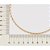 Gargantilha Rommanel Choker Formada Por Aro Torcido,Med 13 Cm De Diâmetro - Imagem 3