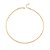 Gargantilha Rommanel Choker Formada Por Aro Torcido,Med 13 Cm De Diâmetro - Imagem 1