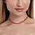 Gargantilha Choker Cravejada Por 102 Zircônias Retangulares De 6X3 Mm,Med 40 Cm Ajustável 35 Cm (Joia Licen, Coleção Ana - Imagem 3