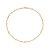 Gargantilha Choker Formada Por Corrente Elo Duplo Com Esferas Intercaladas Por 11 Flores Cravejadas Por Zircônias De 2,7 - Imagem 1