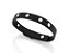 Pulseira Rommanel De Couro Composta Por Peças De Aço Redondas  Med  24Cm - Imagem 1