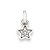 Pingente Rommanel No Formato Estrela, Cravejado Por 6 Zircônias De 1,0 Mm Med 1,2 Cm X 0,60 Cm - Imagem 1