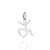 Pingente Amor Especial,Med 2,3 Cm X 1,5 Cm - Imagem 1