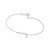 Pulseira Rommanel Formada Por Corrente De Elo Cadeado Laminado Fio 0,35 Mm, Composta Por Pingente Rommanel Formato Infin - Imagem 1