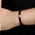 Pulseira Rommanel Shambala Formada Por 23 Pedras Sintéticas De 8,0 Mm, Composta Por Pingente Escrito Rommanel Com 3 Cruz - Imagem 3