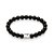 Pulseira Rommanel Shambala Formada Por 23 Pedras Sintéticas De 8,0 Mm, Composta Por Pingente Escrito Rommanel Com 3 Cruz - Imagem 1