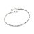 Pulseira Rommanel Formada Por Corrente De Elo Baiano Fino Med 18/19 Cm - Imagem 1