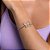 Bracelete Rommanel Composto Por Borboleta Vazada Cravejada Por 82 Zircônias De 1,0 Mm,Med 6,8 Cm (Externo) - Imagem 3