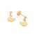 Brinco Rommanel Infantil Formato Pássaro Med 0,9 Cm - Imagem 1