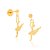 Brinco Rommanel Infantil Formato Bailarina Med 2,0 Cm - Imagem 1