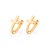 Brinco Argola Formato De Cruz Med 1,4 Cm X 0,80 Cm - 526951 - Imagem 1