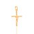 Pingente Rommanel Cruz Com Cristo, Med. 1,7 X 1,1 Cm - Imagem 1