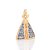 Pingente Rommanel " Nossa Senhora Aparecida " Com 46 Zircônias De 1,5Mm  Med 2,5 Cm - Imagem 1