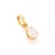 Pingente Rommanel Infantil Solitário Formado Por 1 Zircônia Gota De 6X4Mm  Med  1,30Cm - Imagem 1