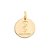 Pingente Rommanel Medalha Formado Por Símbolo Profissão Medicina Med 2,0 Cm X 1,5 Cm - Imagem 1