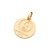 Pingente Rommanel Medalha Formado Por Símbolo Profissão Engenharia Civil Med 2,0 Cm X 1,5 Cm - Imagem 1