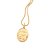 Pingente Rommanel Medalha Formato Oval, Composto Por Imagem E Escrita Santa Dulce Dos Pobres Med 3,30 Cm X 1,90 Cm - Imagem 2