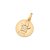Pingente Rommanel Eu Amo Pets, Com Pata Ao Centro Cravejada Por 12 Zircônias De 1,0 Mm.Med 1,9 Cm X 1,3 Cm (Joia Licenci - Imagem 1