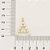 Pingente Rommanel No Formato De Letra Composto Por 7 Pérolas De 4,0 Mm (A Quantidade De Pérolas Pode Variar Dependendo D - Imagem 3