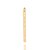 Pingente Rommanel Retangular, Escrito Junto Somos Mais Fortes Med 3,9 Cm X 0,30 Cm - Imagem 1