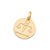 Pingente Rommanel Medalha Formado Por Símbolo Profissão Serviço Social Med 2,0 Cm X 1,5 Cm - Imagem 1