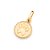 Pingente Rommanel Medalha Formado Por Um Lado Escrito Mãe De Pet, E Do Outro Lado Uma Pata Ao Centro Med 2,0 Cm X 1,1 Cm - Imagem 2
