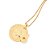 Pingente Rommanel Medalha Cravejada Por 1 Zircônia De 2,0 Mm, Composto Por Mão De Fátima PenduradaMed 2,6 Cm X 2,2 Cm(Jo - Imagem 2