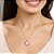 Pingente Rommanel Oval Composto Por 6 Zircônias De 2,5 Mm E 6 Zircônias Gotas De 3X5 Mm, Com Imagem De Nossa Senhora Das - Imagem 4