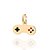 Pingente Rommanel Formato Controle De Vídeo Game, Com Aplicação De Resina,Med 1,4 Cm X 1,7 Cm - Imagem 1