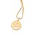 Pingente Rommanel Medalha Com Borboleta Vazada E Escrita Que Eu Seja A Minha Transformação,Med 2,4 Cm X 1,8 Cm - Imagem 2