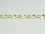 Pulseira Rommanel Formada Por Fio Alternado 1X1 0,80 Batido  Med 18/19 Cm - Imagem 1