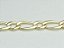 Pulseira Rommanel Formada Por Fio Alternado 1X1 1,20 Laminado  Med 19/20/21/22 Cm - Imagem 1