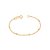 Pulseira Rommanel Infantil Formada Por Bolas De 2 Mm Med 14 Cm - Imagem 1